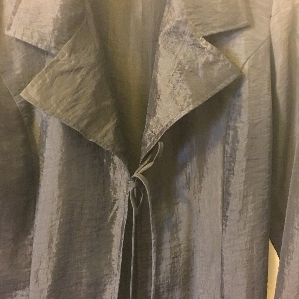Sheer long coat